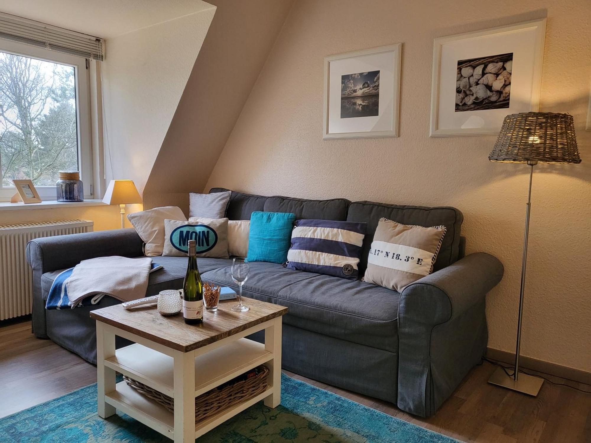 Ferienwohnung "Strandschnecke" Im Haus Hallig Oland Sankt Peter-Ording Luaran gambar